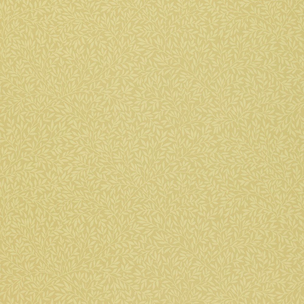 Standen Wallpaper 148105 by Morris & Co in Honeycombe Yellow